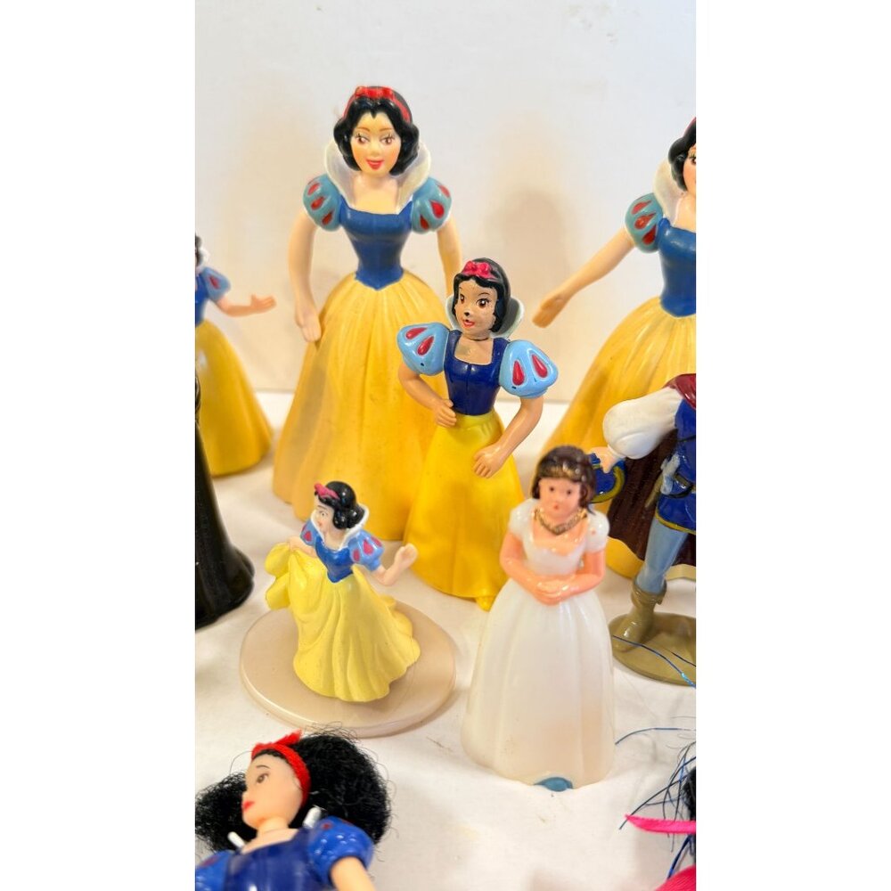 Vintage Snow White Wicked Evil Witch Prince 1990s PVC Figurines Toy Lot - Picture 6 of 16